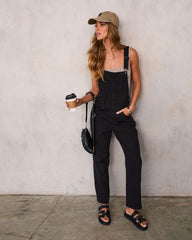 Aerie Denim Overalls