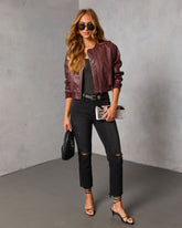 Mcguire Super Stretch High Rise Distressed Denim