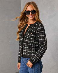 Ashwood Knit Tweed Cardigan