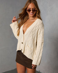 Ardina Cable Knit Cardigan