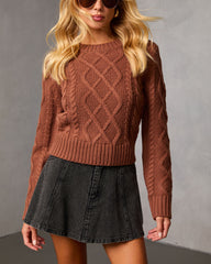 Claudete Cable Knit Sweater