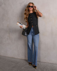 Baxley Tweed Vest Top