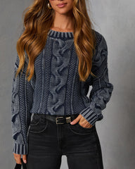 Annamarie Cable Knit Sweater