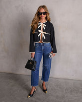 Boulevard Stroll Front Tie Jacket