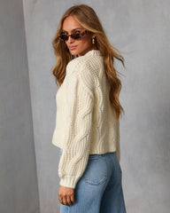 Marosia Twisted Cable Knit Sweater