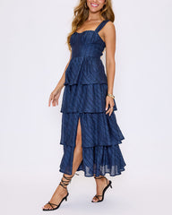 Celeste Tiered Midi Dress