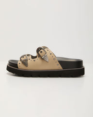 Hadyn Western Studded Buckle Sandal