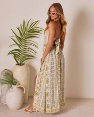 Willow Daze Strapless Maxi Dress