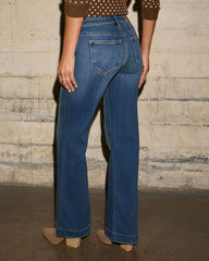 Flintlow Super Stretch Flare Leg Jeans