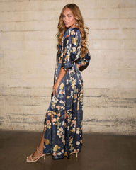 Ophelin Printed Tunic Maxi Dress
