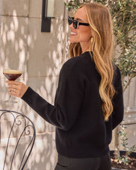 Espresso Martini Mood Graphic Crew Neck Sweater