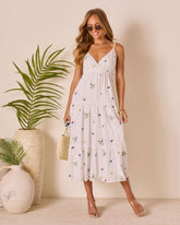 Sea Song Floral Maxi Dress