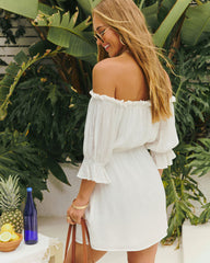 Naziree Off The Shoulder Mini Dress