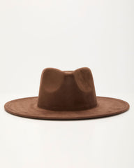 Kiss the Sun Faux Suede Fedora