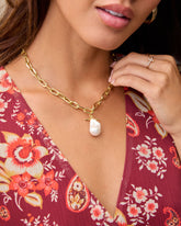 Edelie Pearl Drop Necklace