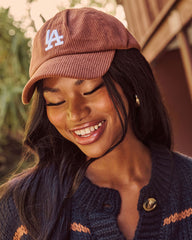 LA Babe Corduroy Baseball Cap
