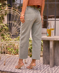 Ashlyne Drawstring Barrel Jeans