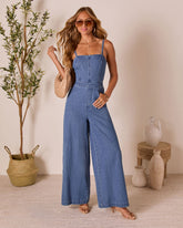 Coffee First Denim Jumpsuit