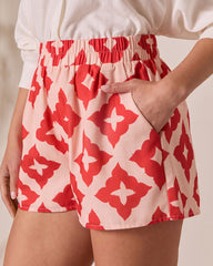 Dolce Drift Printed Abstract Shorts