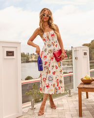 Summer Plans Printed Maxi Dress