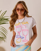 Cin Cin Short Sleeve Graphic Tee