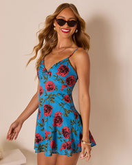 Leonia Floral Mini Dress