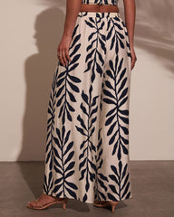 Sol Escape Tropical Drawstring Pants