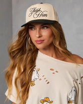 Ghost Him Snapback Hat