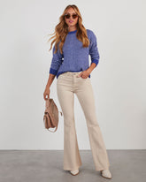 Mallory Striped Crewneck Sweater