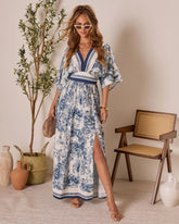 Southern Grace Caftan Maxi Dress