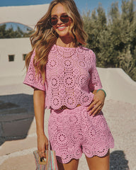 Marienna Crochet Shorts