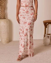 Romance Rewritten Floral Maxi Skirt
