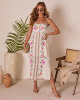 Tidal Bloom Floral Maxi Dress