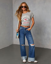 Kansas City Chiefs Zone Short Sleeve Graphic Tee