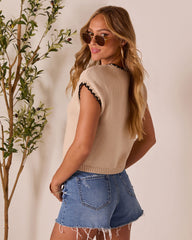 Reyah Contrast Stitch Sweater