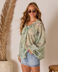 Ivanah Neck Tie Blouse