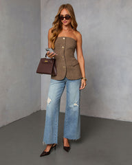 Chaylen Strapless Vest Top