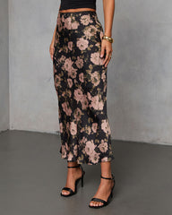 Linah Floral Maxi Skirt