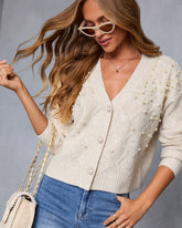 Blaklie Pearl Embellished Cardigan