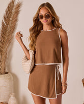 Howdy Sunshine Contrast Tank