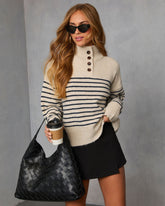 Lidiah Striped Pullover Sweater