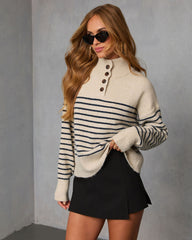 Lidiah Striped Pullover Sweater