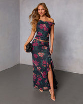 Falling Pretty Lace Maxi Skirt