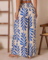 Reynah Tropical Wide Leg Pant