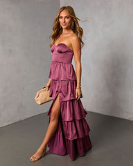 Whispered Yes Tiered Maxi Dress