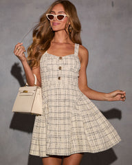 Morgan Tweed Mini Dress