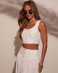 Tropical Chill Palm Tank Top