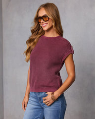 Quiet Season Ribbed Knit Top