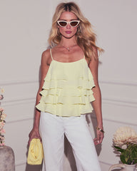 Averie Tiered Ruffle Tank