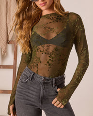 Honey Moon Mock Neck Top